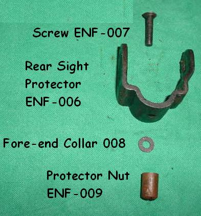 Rear Sight Prot. Collar Lee Enfield No 1 Mk III 303 - Part # 008 - Click Image to Close